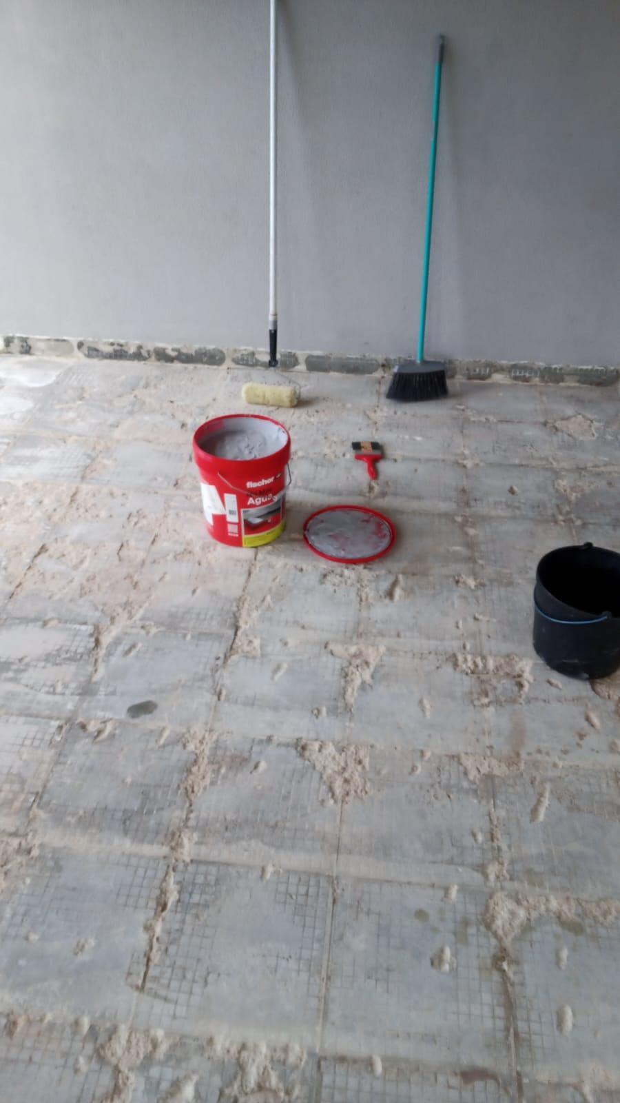 Preparação da superfície antes de impermeabilizar